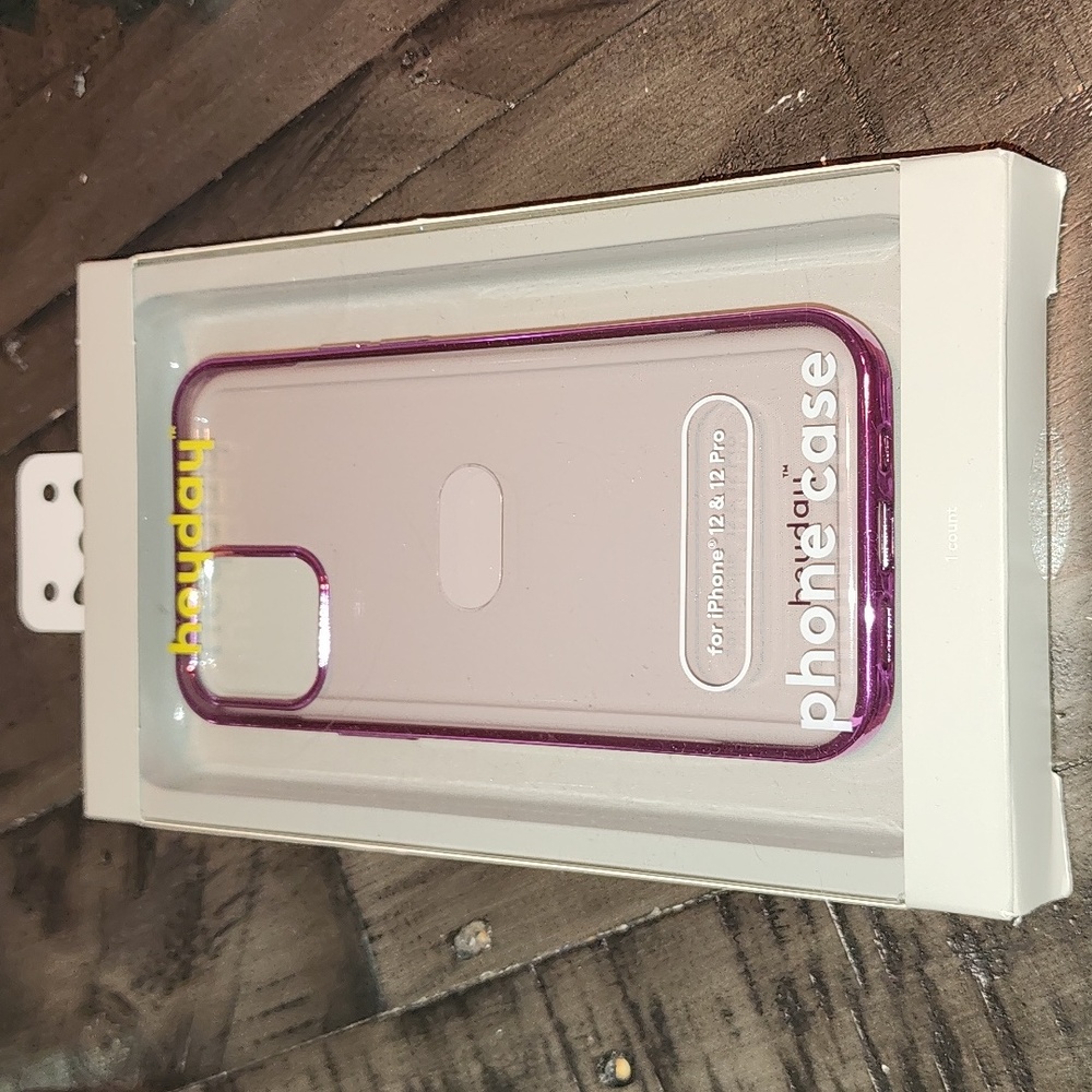 Heyday Soft Shell Phone Case for iPhone 12 & 12 Pro - ROSE GOLD